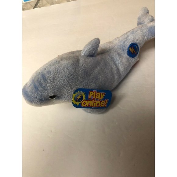 TY Beanie Babies 2.0 CLIPPER THE DOLPHIN 8" Sea Water Plush Stuffed Animal - Picture 5 of 9